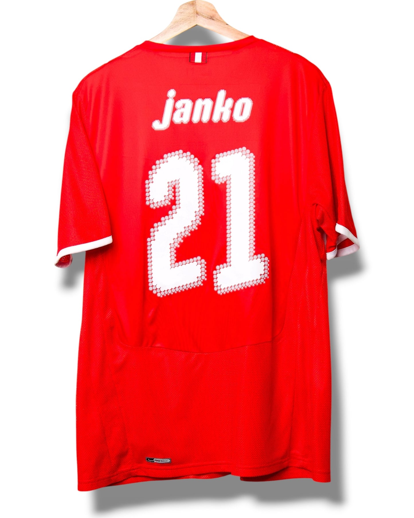 Oostenrijk 2008 Thuis Shirt Janko #21 (M)