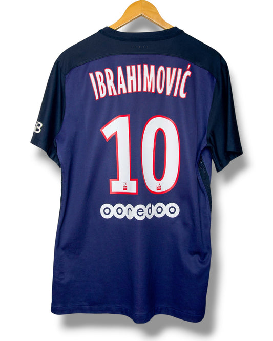 PSG 2015/2016 Thuis Shirt Ibrahimovic #10 (L)