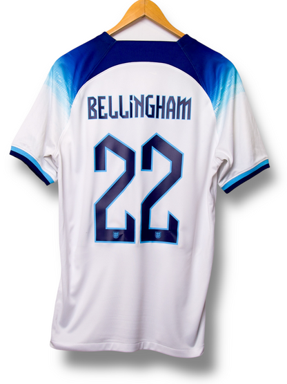 Engeland 2022 Thuis Shirt Bellingham #22 (M)