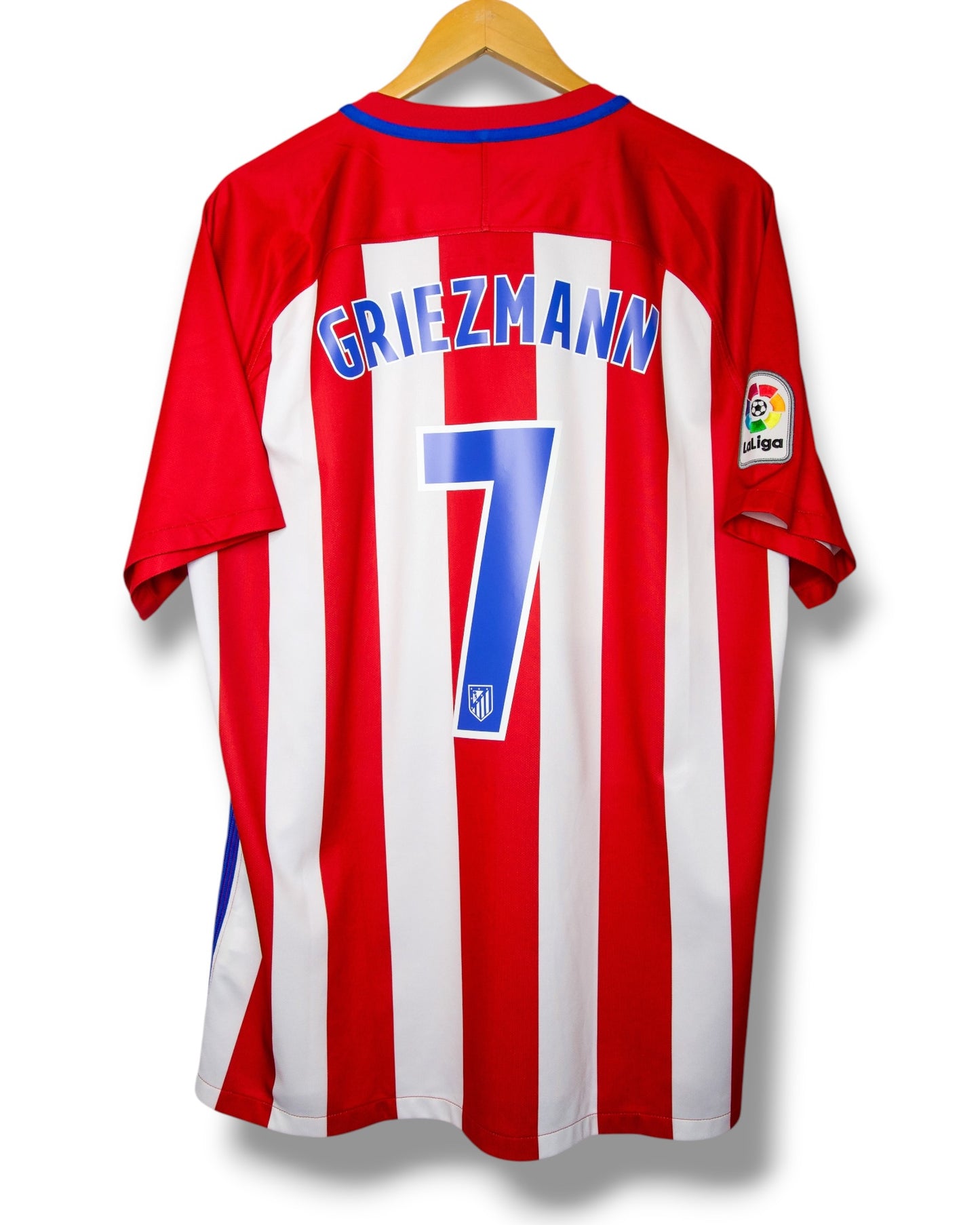Atletico Madrid 2016/2017 Thuis Shirt Griezmann #7 (XL)