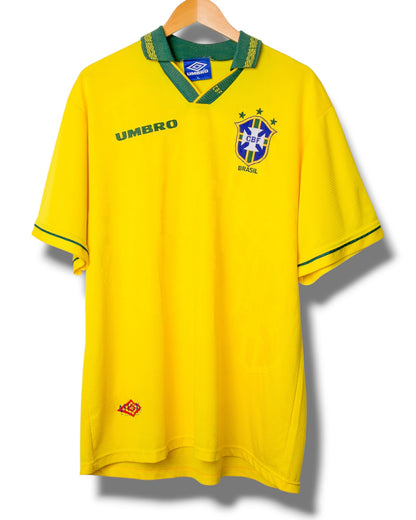 Brazilie 1994 Thuis Shirt (XL)