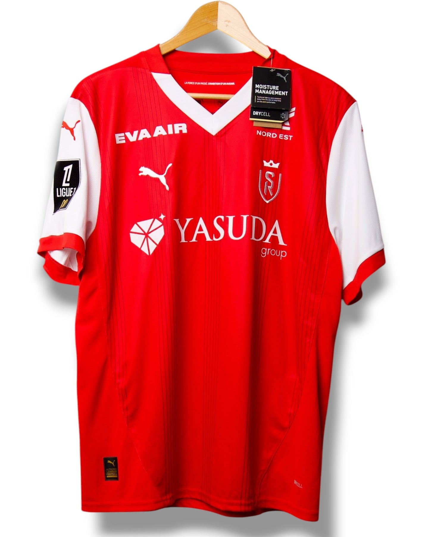 Stade Reims 2024/2025 Thuis Shirt (L)