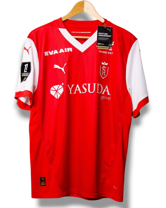 Stade Reims 2024/2025 Thuis Shirt (L)