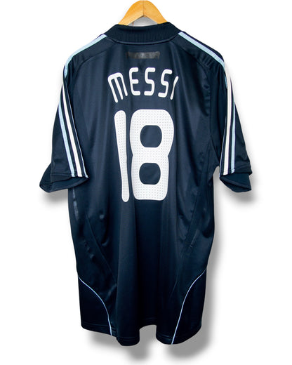 Argentinie 2008 Uit Shirt Messi #18 (XL)