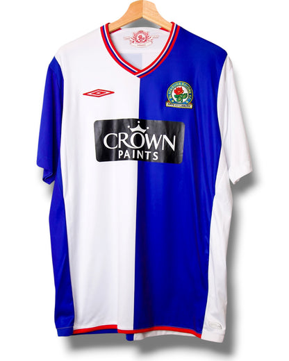 Blackburn Rovers 2009/2010 Thuis Shirt (L)
