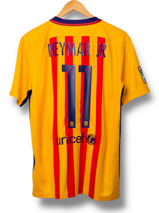 Barcelona 2015/2016 Uit Shirt Neymar #11 (M)