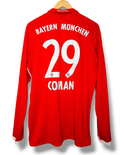 Bayern Munchen 2016/2017 Thuis Shirt Coman #7 (XL)
