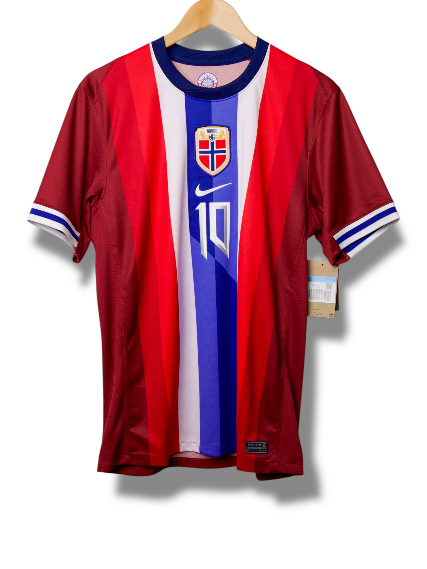 Noorwegen 2024/2025 Thuis Shirt Odegaard #10 (M)