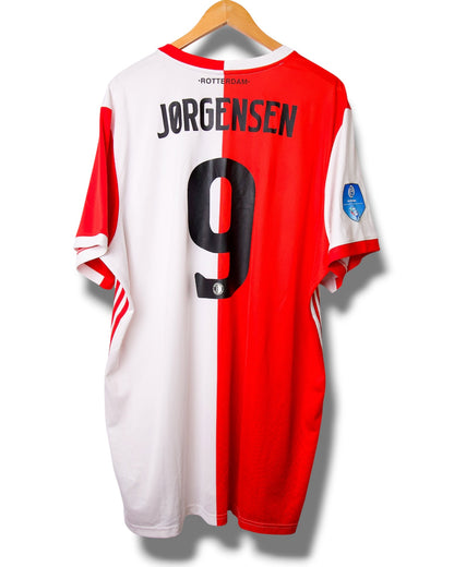 Feyenoord 2019/2020 Thuis Shirt Jørgensen #9 (XXXL)