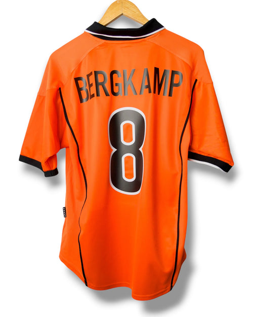 Nederland 1998 Thuis Shirt Bergkamp #8 (M)