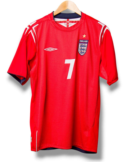 Engeland 2006 Thuis Shirt Beckham #7 (XL)