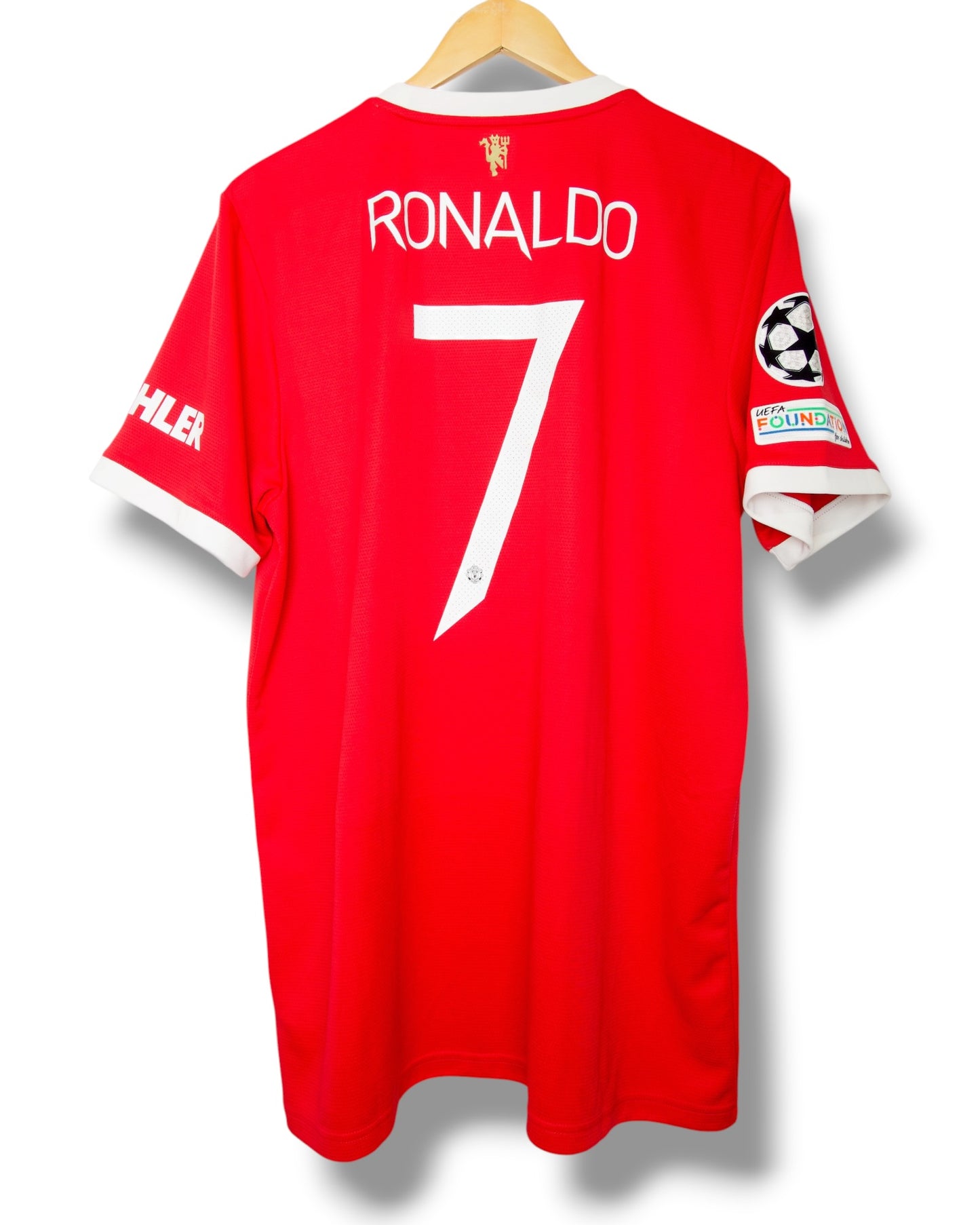 Manchester United 2021/2022 Thuis Shirt Ronaldo #7 (XL)