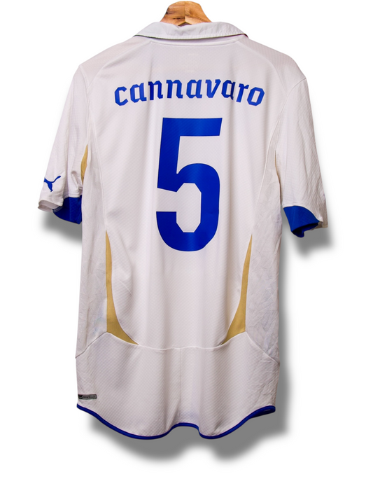Italie 2010 Uit Shirt Cannavaro #5 (M)