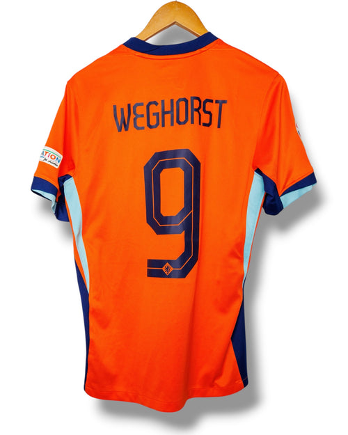 Nederland 2024 Thuis Shirt Weghorst #9 (S)