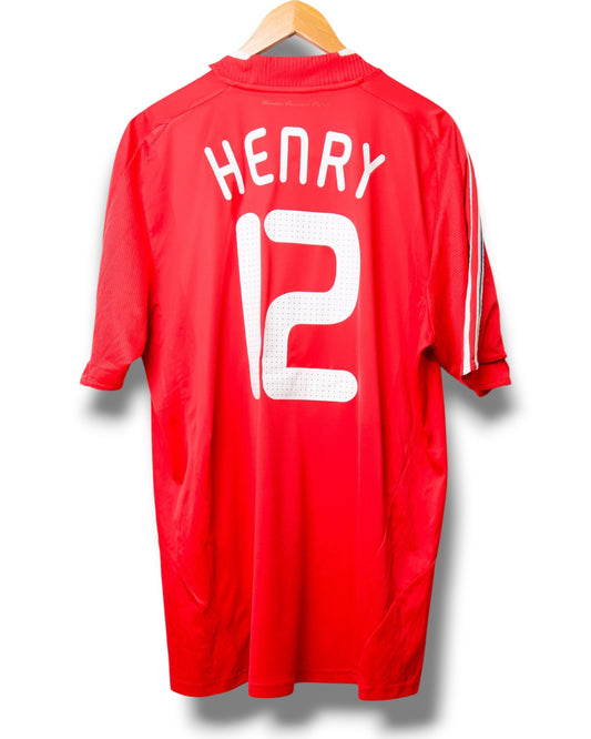 Frankrijk 2008 Uit Shirt Henry #12 (XL)