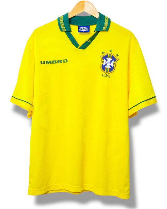 Brazilie 1993 Thuis Shirt (L)