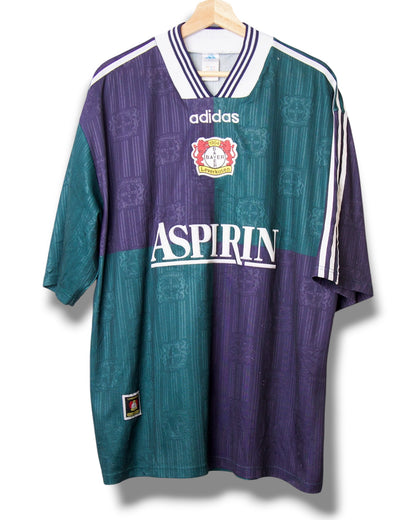 Bayer Leverkusen 1997/1998 Uit Shirt (XL)