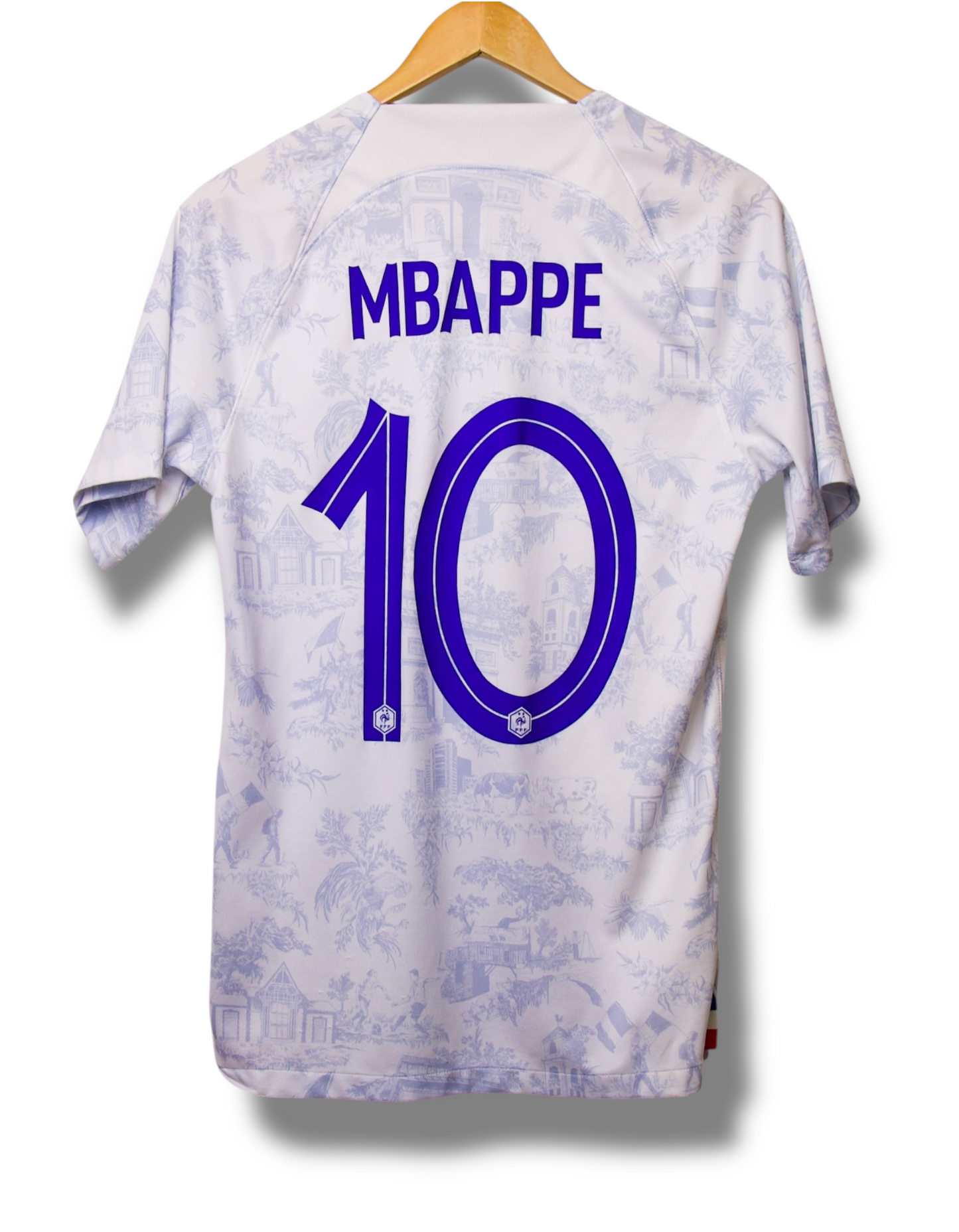 Frankrijk 2022 Uit Shirt Mbappe #10 (S)