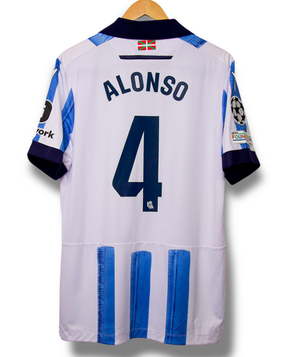 Real Sociedad 2023/2024 Thuis Shirt Alonso #4 (XL)