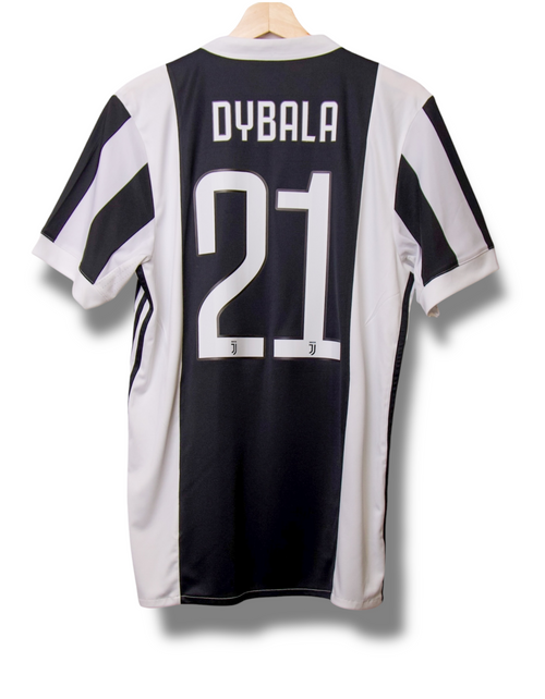Juventus 2017/2018 Thuis Shirt Dybala #21 (M)