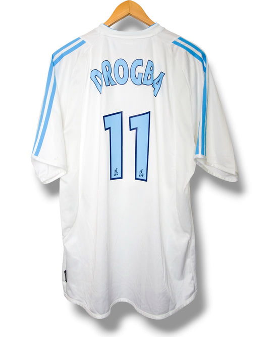 Olympique Marseille 2003/2004 Thuis Shirt Drogba #11 (XL)