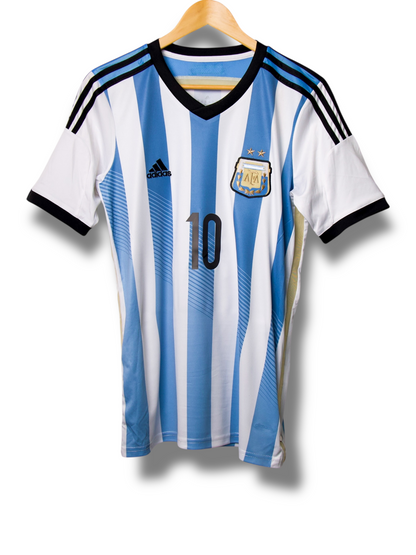 Argentinie 2014 Thuis Shirt Messi #10 (L)