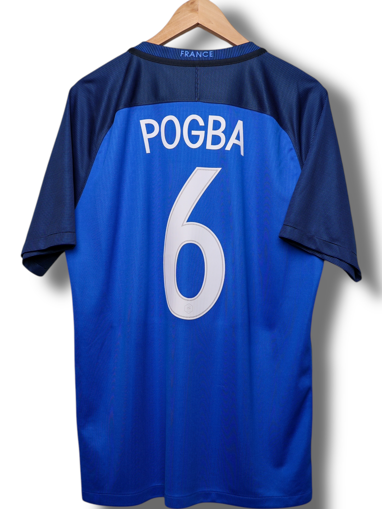 Frankrijk 2016 Thuis Shirt Pogba #6 (L)