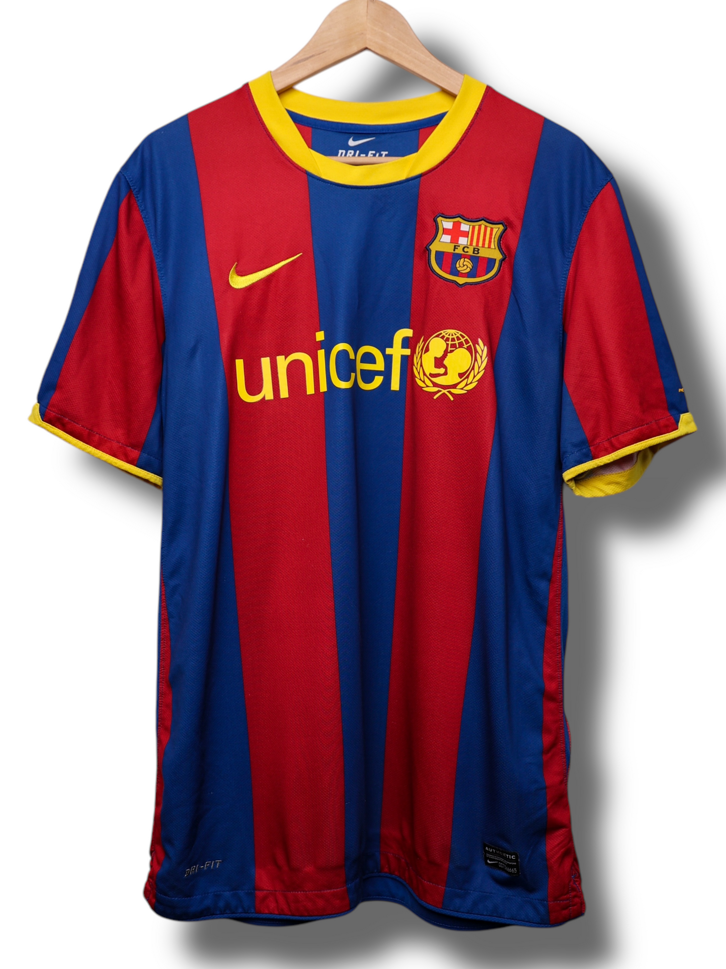 Barcelona 2010/2011 Thuis Shirt Messi #10 (L)