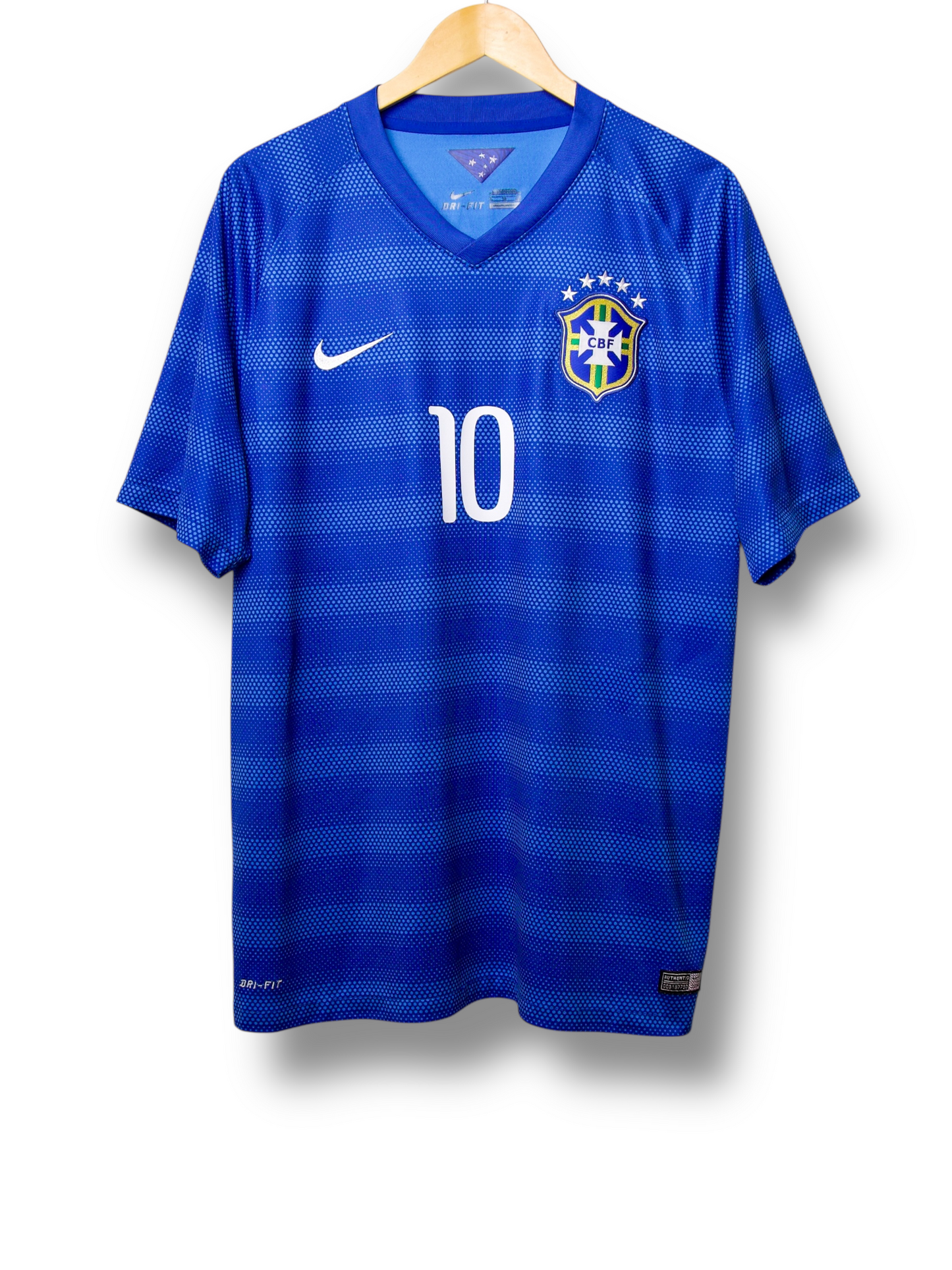 Brazilie 2014 Uit Shirt Neymar #10 (XL)