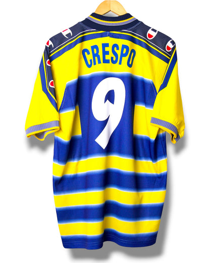 Parma FC 1999/2000 Thuis Shirt Crespo #9 (XL)