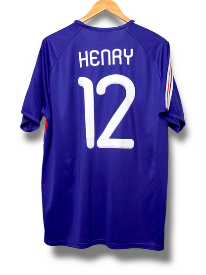 Frankrijk 2010 Thuis Shirt Henry #12 (XL)