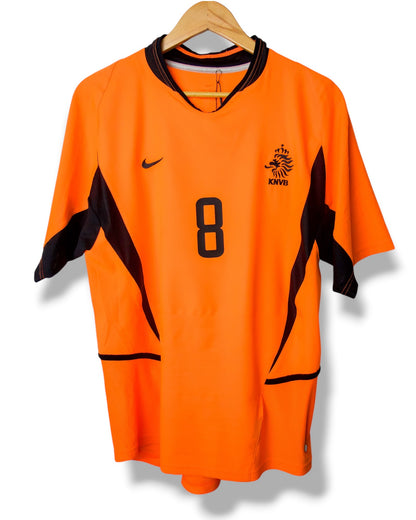 Nederland 2002 Thuis Shirt Davids #8 (M)