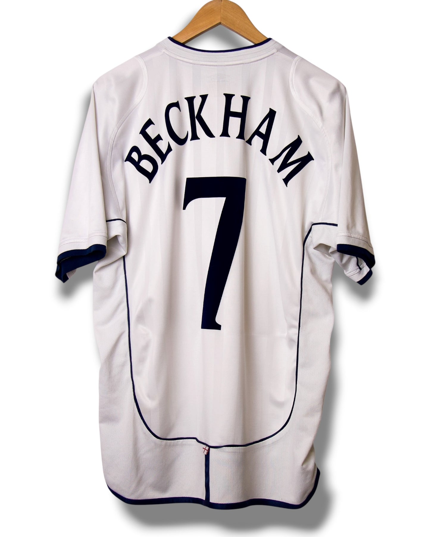 Engeland 2002 Thuis Shirt Beckham #7 (L)