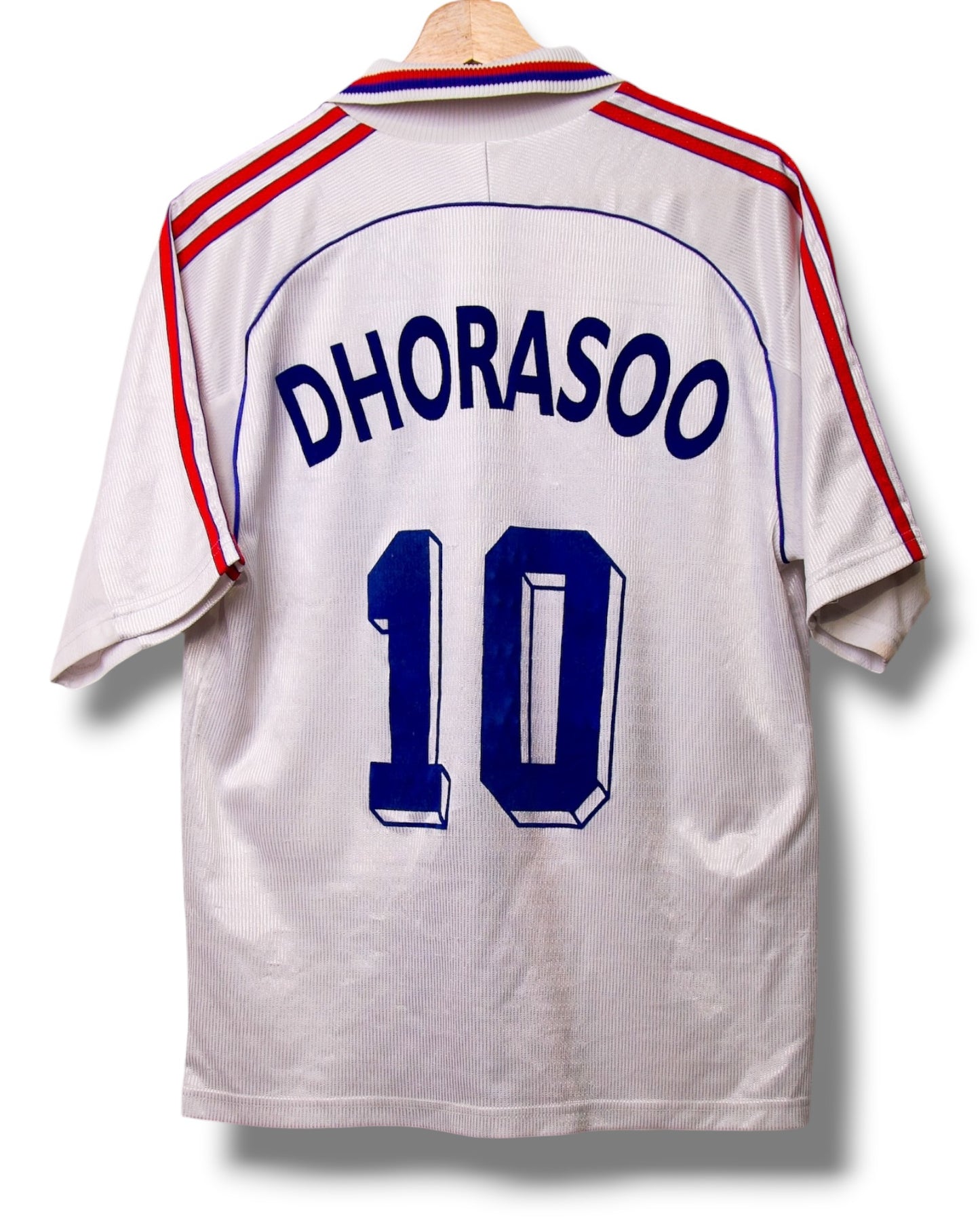 Olympique Lyon 1998/1999 Thuis Shirt Dhorasso #10 (S)