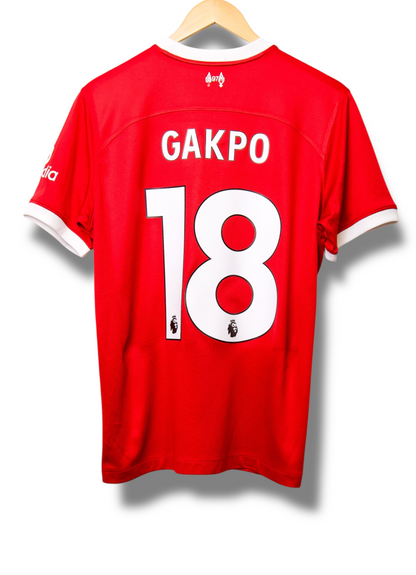 Liverpool 2023/2024 Thuis Shirt Gakpo #18 (M)