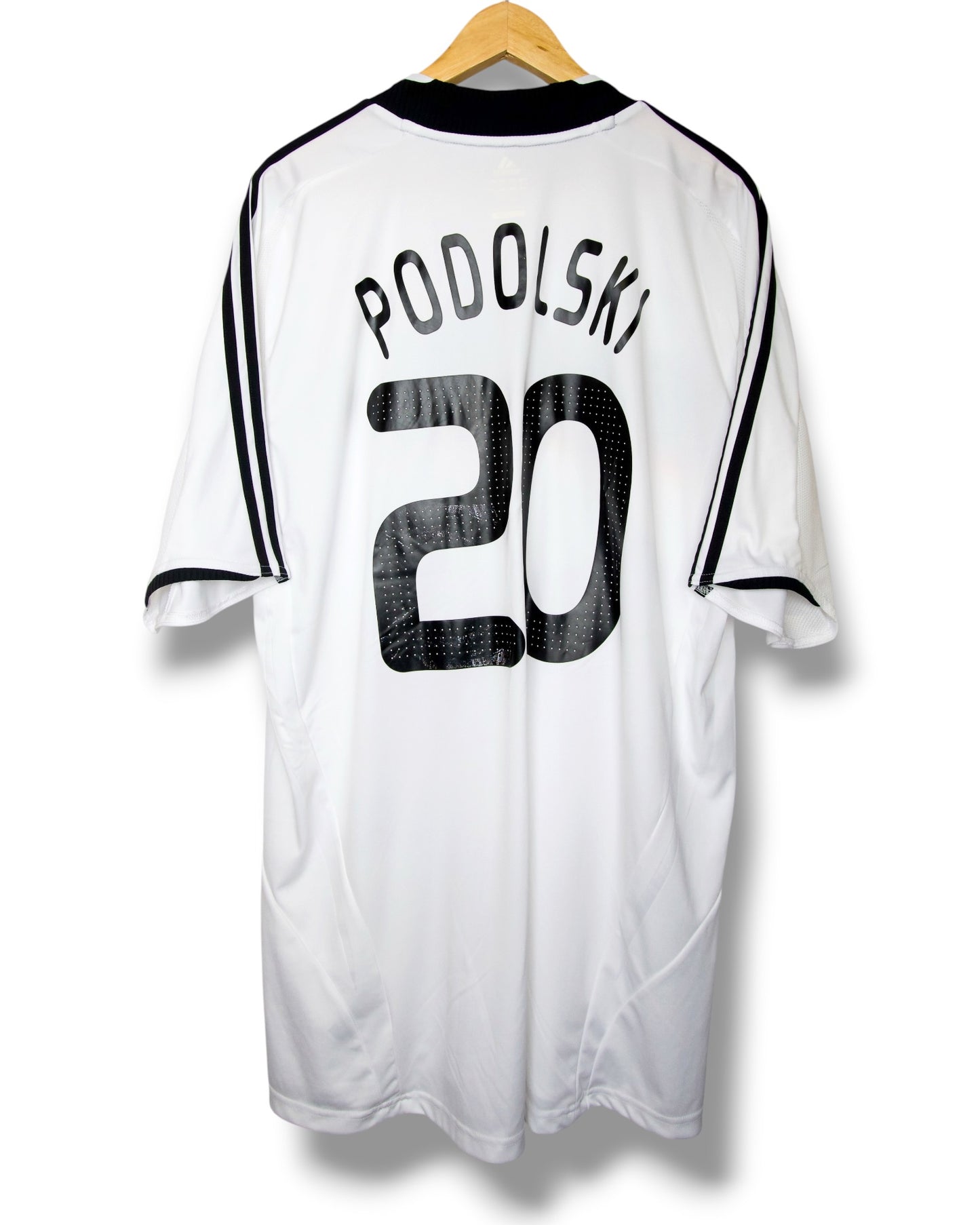 Germany 2008 Thuis Shirt Podolski #20 (XXL)