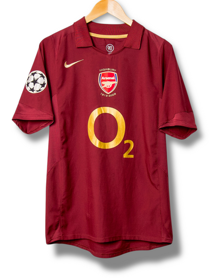Arsenal 2005/2006 Thuis Highbury Shirt van Persie #11 (S)