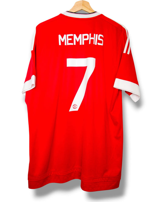 Manchester United 2015/2016 Thuis Shirt Memphis #7 (XL)