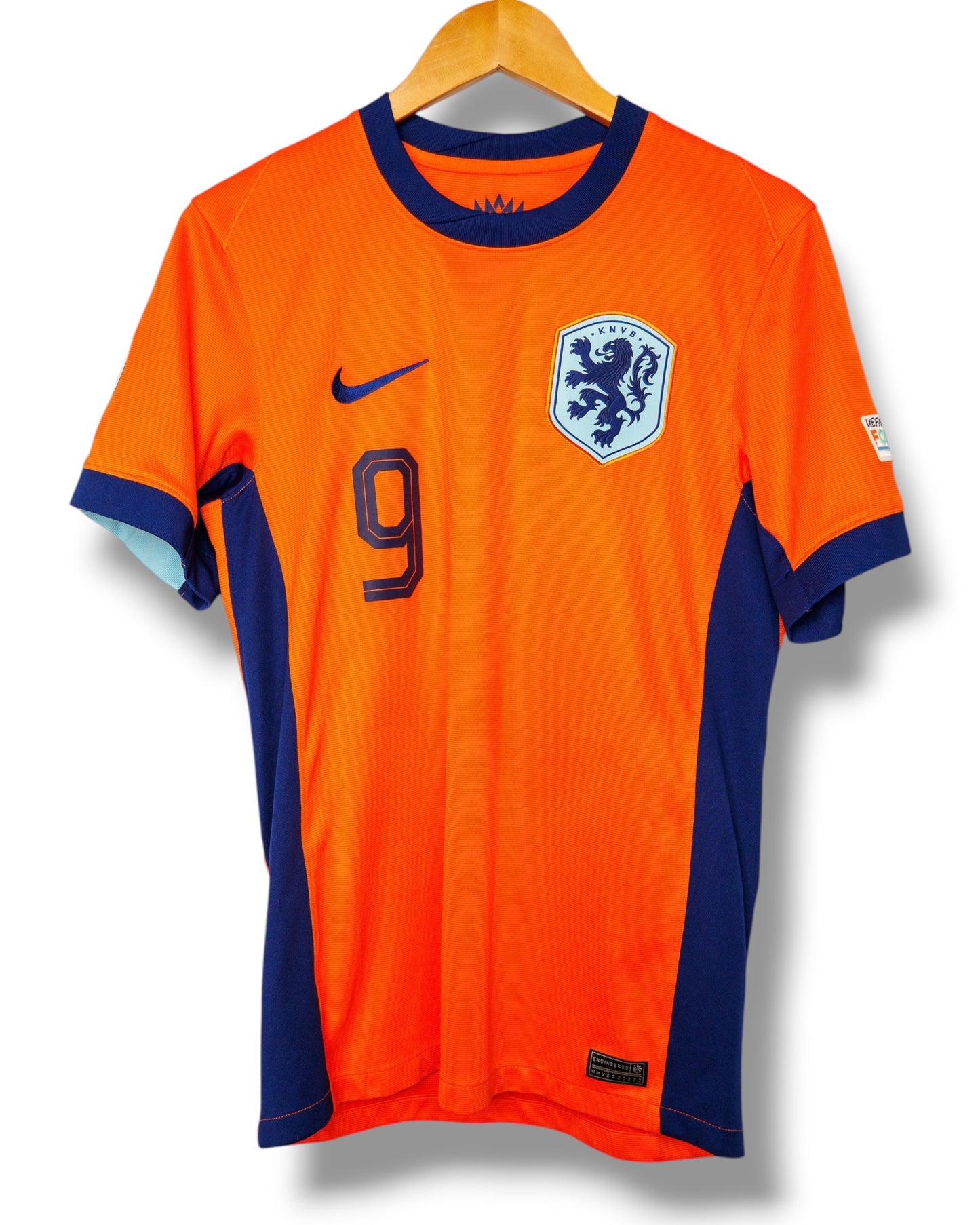 Nederland 2024 Thuis Shirt Weghorst #9 (S)