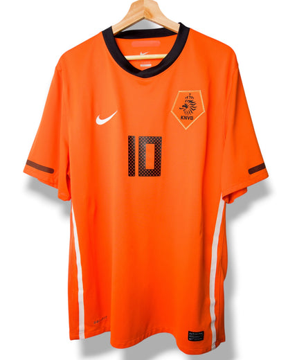 Nederland 2010 Thuis Shirt Sneijder #10 (XL)