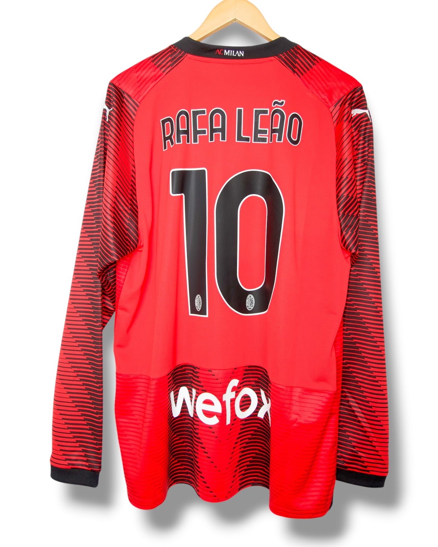 AC Milan 2023/2024 Thuis Shirt Rafa Leao #10 (XL)