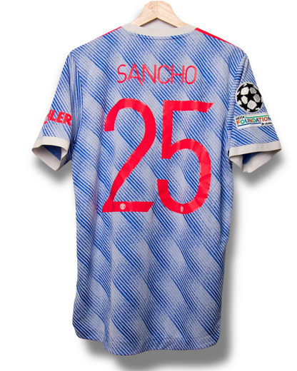 Manchester United 2021/2022 Uit Shirt Sancho #25 (S)