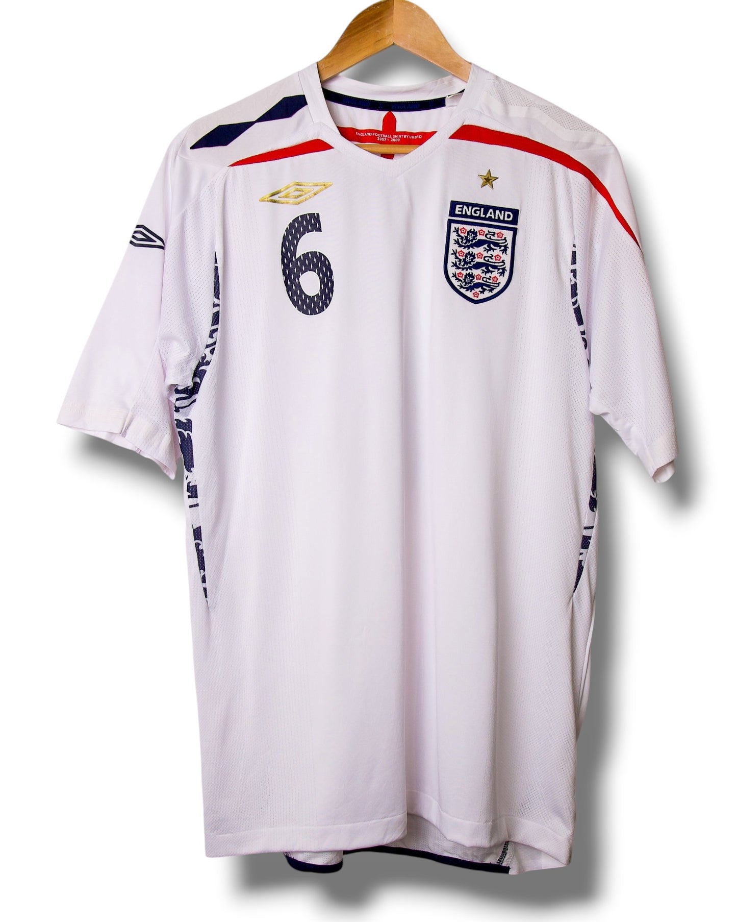 Engeland 2008 Thuis Shirt Terry #6 (L)
