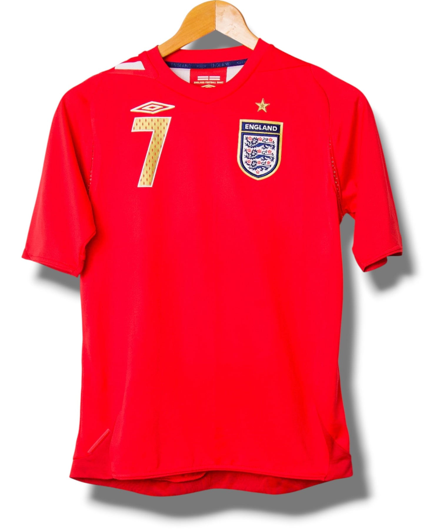 Engeland 2006 Thuis Shirt Beckham #7 (152)