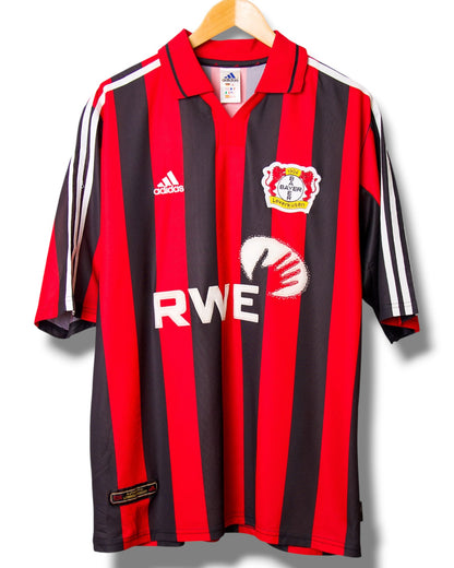 Bayer Leverkussen 2001/2002 Thuis Shirt (XL)