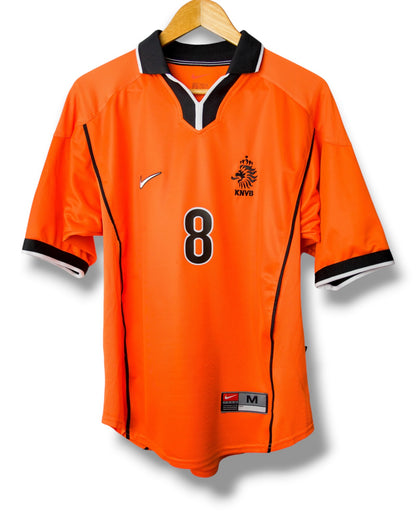 Nederland 1998 Thuis Shirt Bergkamp #8 (M)