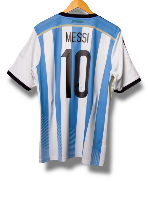 Argentinie 2014 Thuis Shirt Messi #10 (L)
