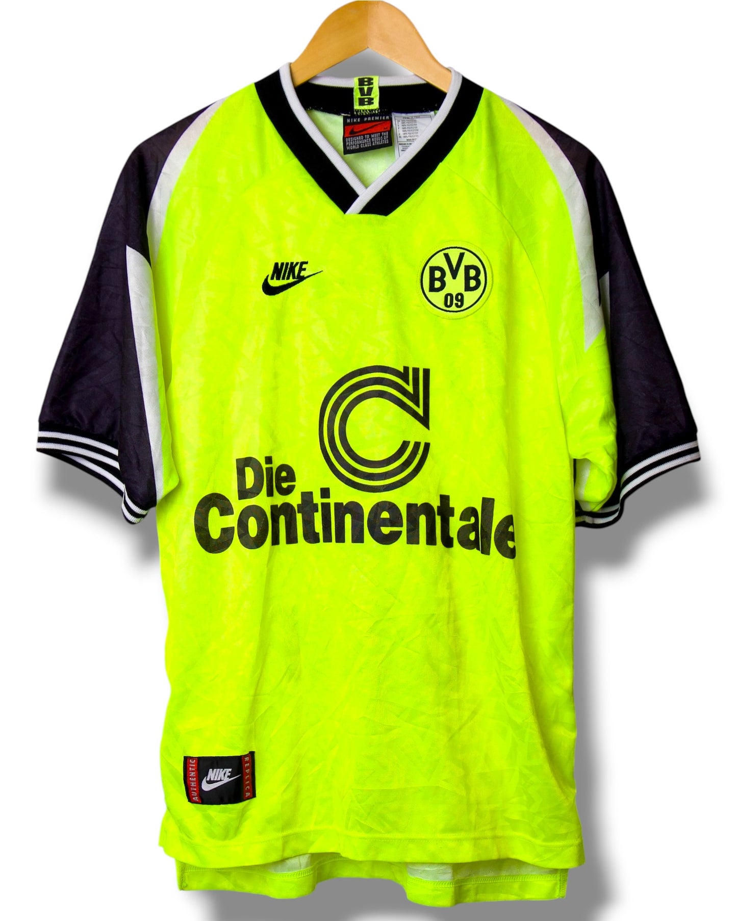 Dortmund 1995/1996 Thuis Shirt Cesar #5 (M)