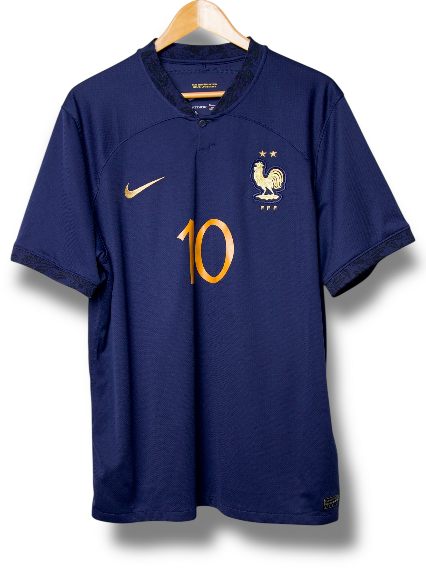 Frankrijk 2022 Thuis Shirt Mbappe #10 (XL)
