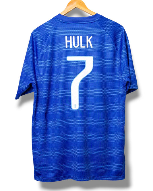 Brazilie 2014 Uit Shirt Hulk #7 (L)